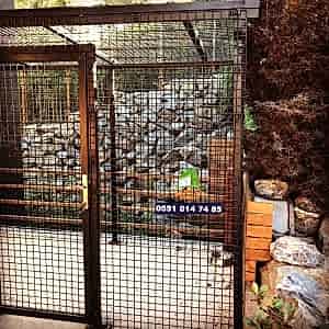 köpek kulübesi panel çit