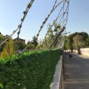 düzlemsel jiletli tel montajı