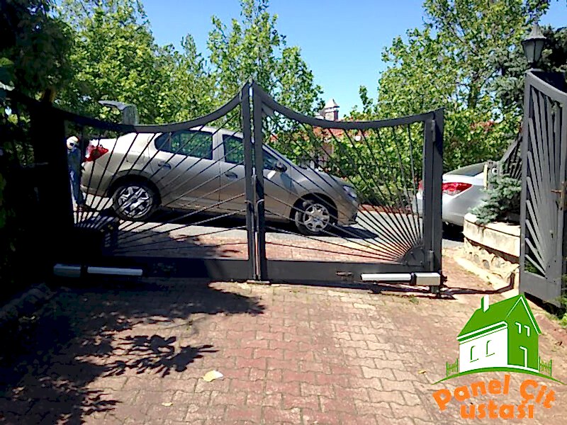 çift kanat otomatik kapı